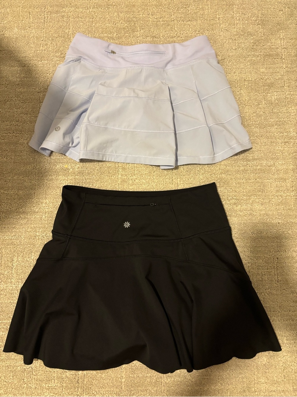 Lululemon and Athleta Tennis Skirts